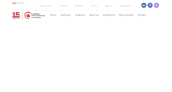 Desktop Screenshot of lia-edu.ca